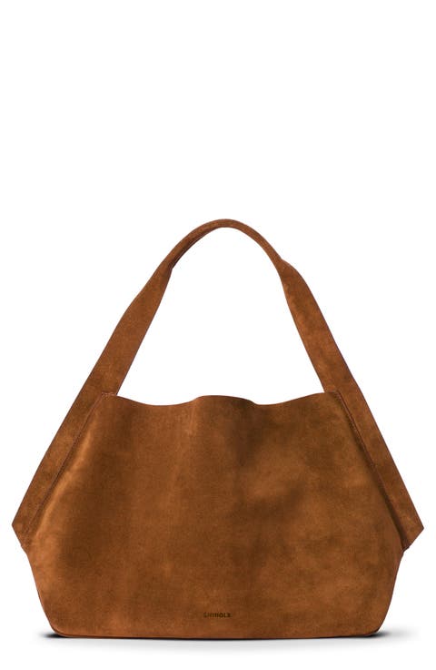 Derby Suede Shoulder Bag