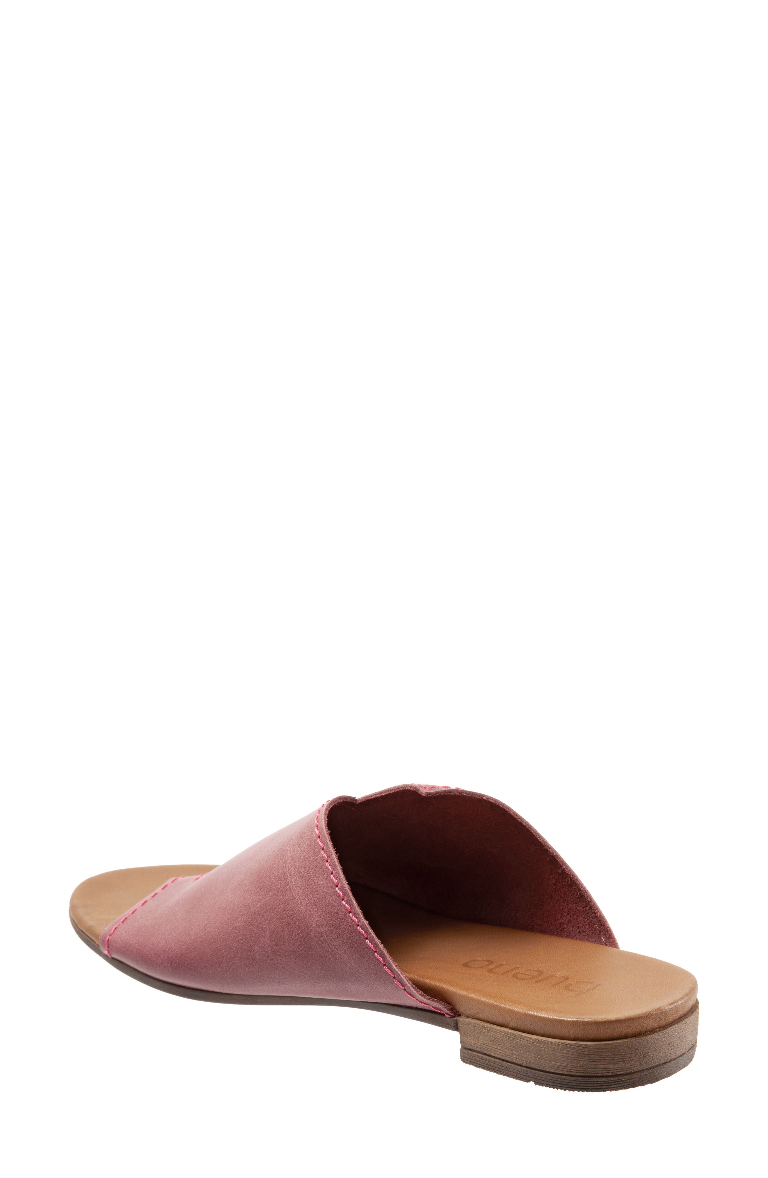 Tulla Slide Sandal, Alternate, color, BORDEAUX LEATHER