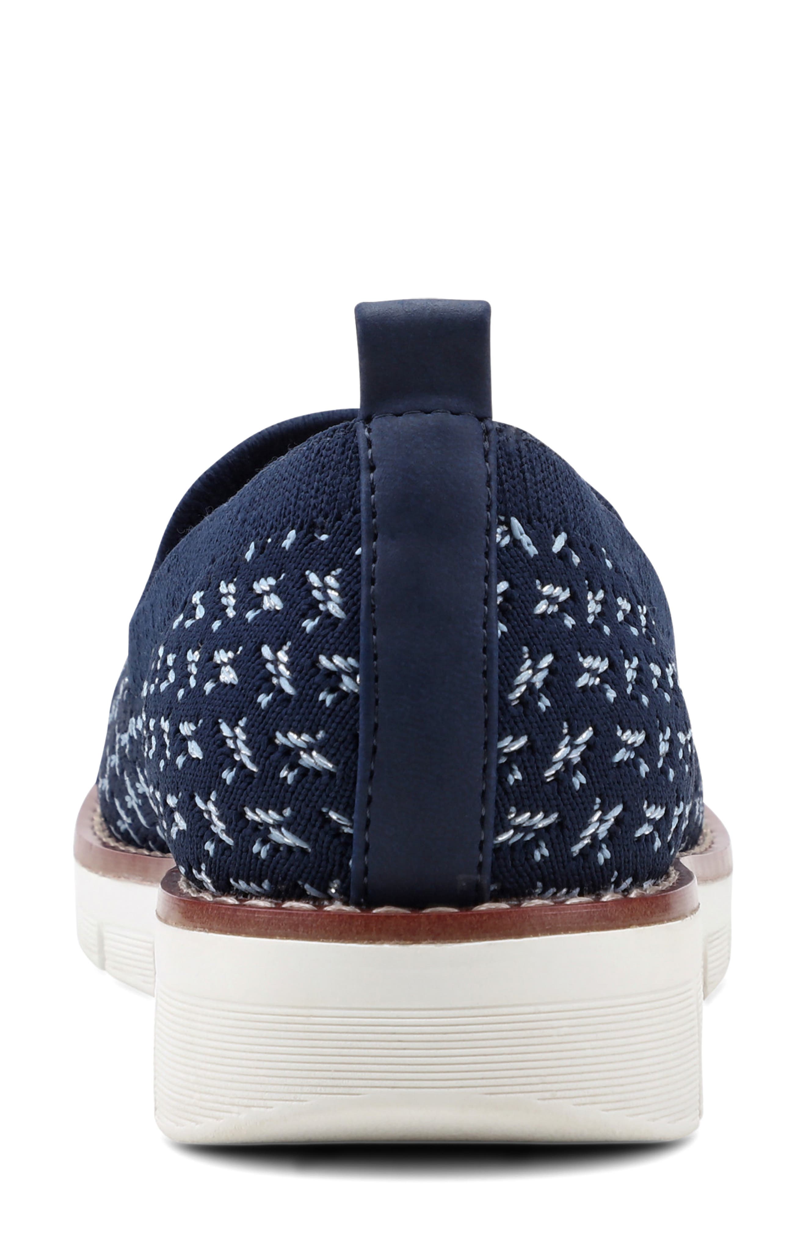 Easy Spirit Valina Knit Slip-On Shoe, Alternate, color, Dark Blue