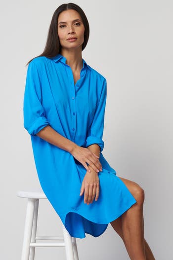 Easy Midi Lightweight Layering Shirt