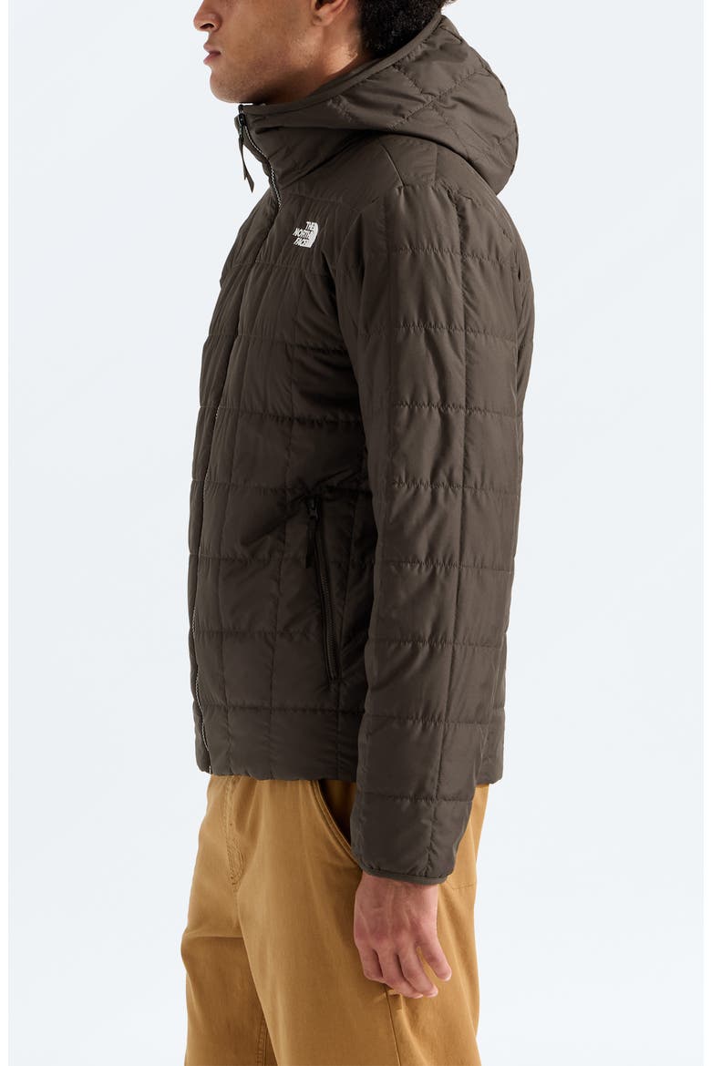 Junction Insulated Hooded Puffer Jacket, Alternate, color, DARK CHESTNUT