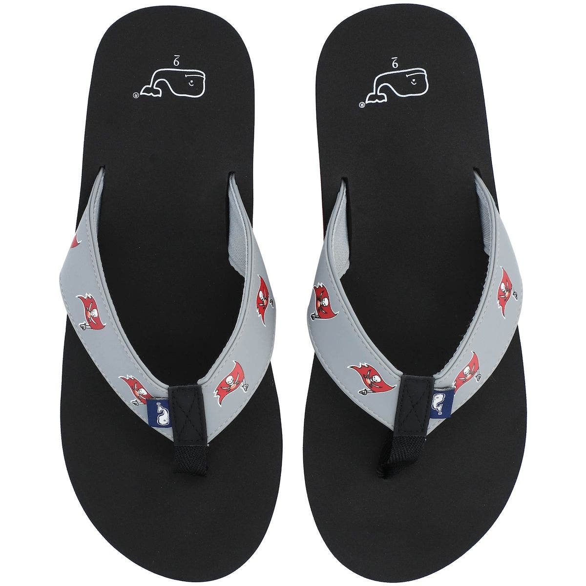 vineyard vines Tampa Bay Buccaneers Flip Flops, Main, color, 