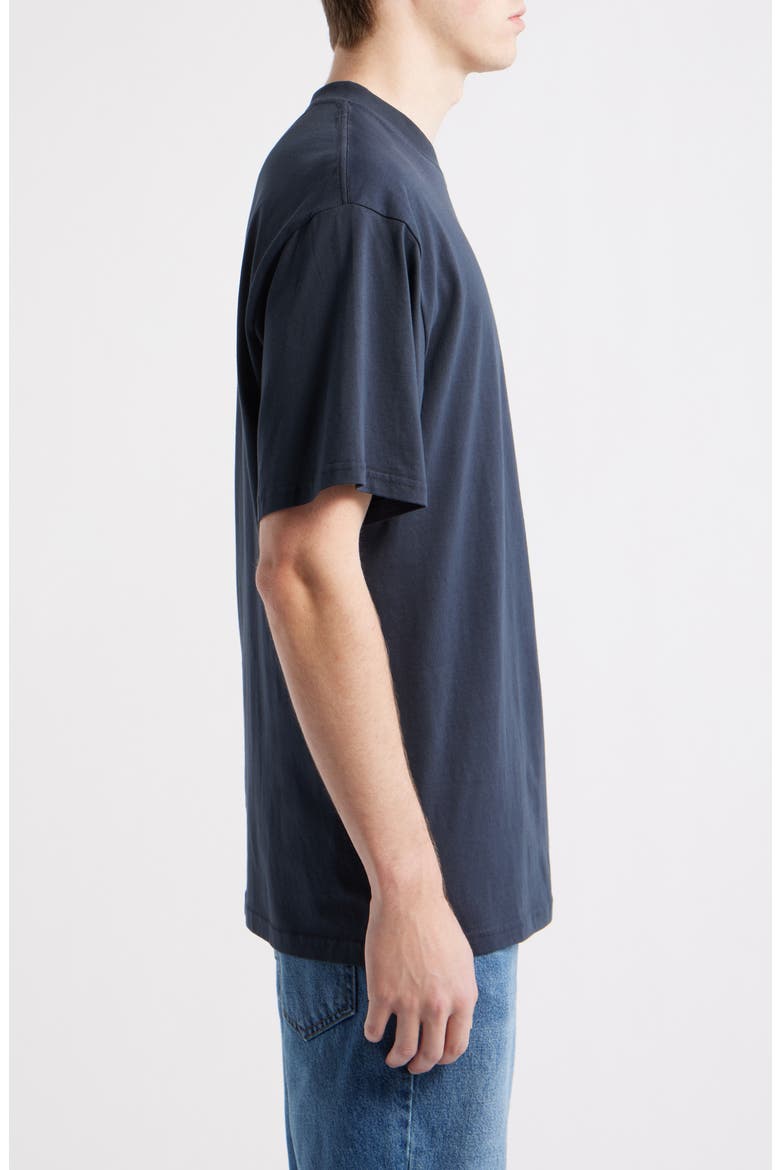 Thumb Print Cotton Jersey Graphic T-Shirt, Alternate, color, DARK NAVY