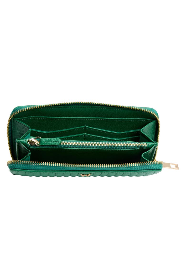 Mimi Continental Wallet, Alternate, color, Forest Green