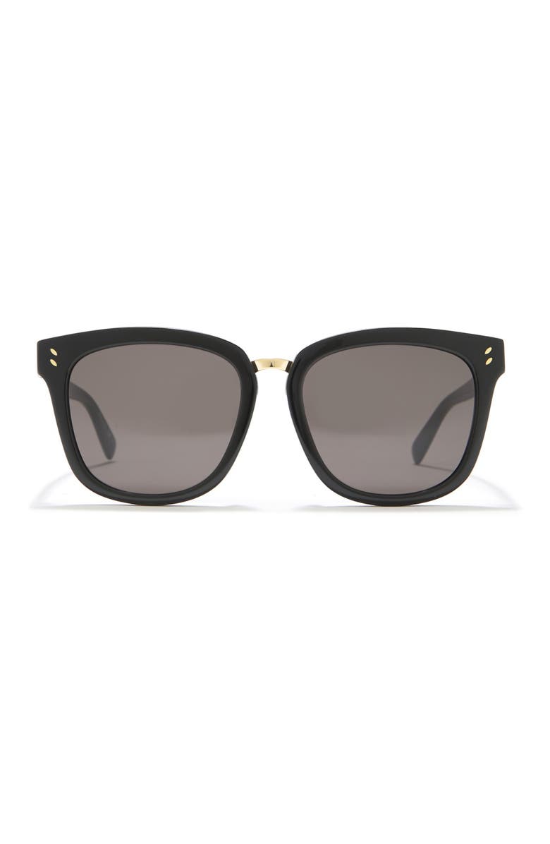 Stella McCartney 56mm Square Sunglasses, Alternate, color, 