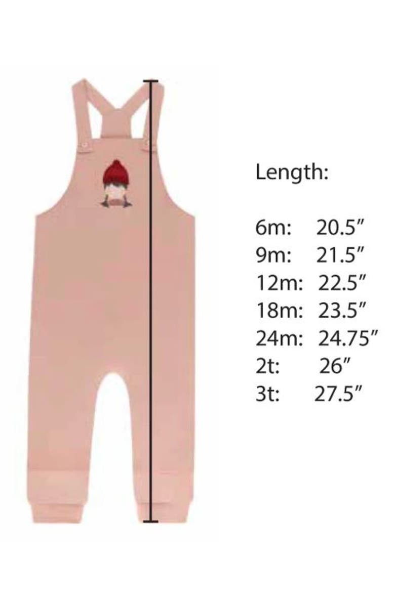 Ely's & Co. French Terry Autumn Kids Collection - Overalls, Alternate, color, Navy