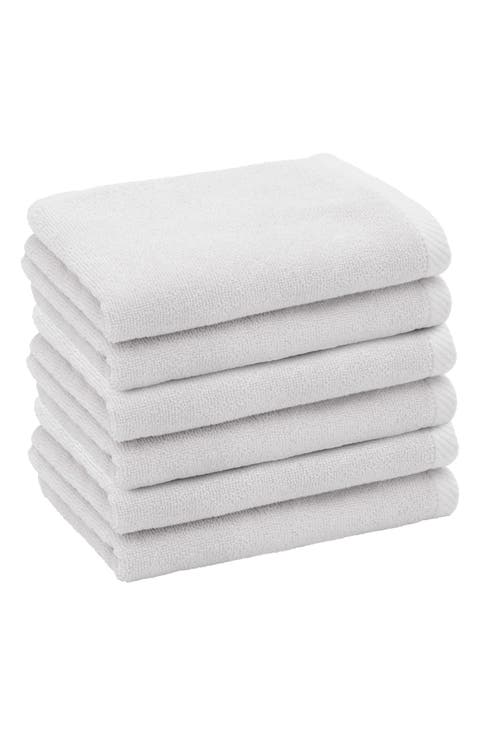 6-Pack Ediree Cotton Fingertip Towel Set