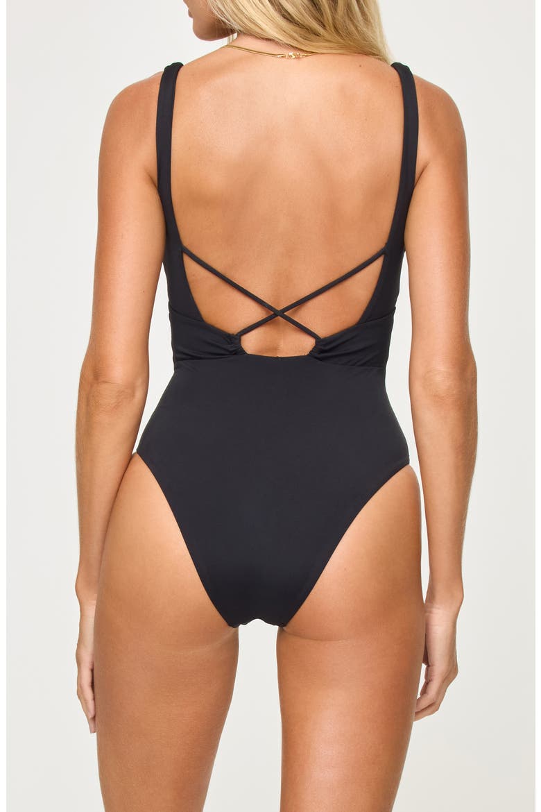 Strappy One-Piece Swimsuit, Alternate, color, BONDI ONE PIECE CLASSIC