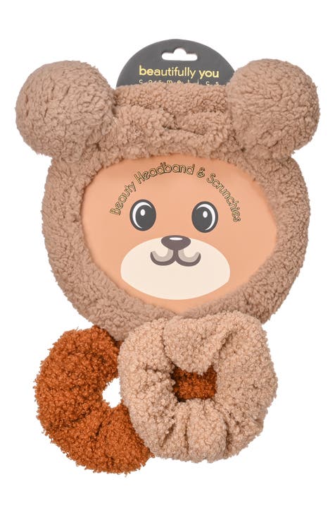 Kids' Spa Pop Up Bear Scrunchie Set (Big Kid)