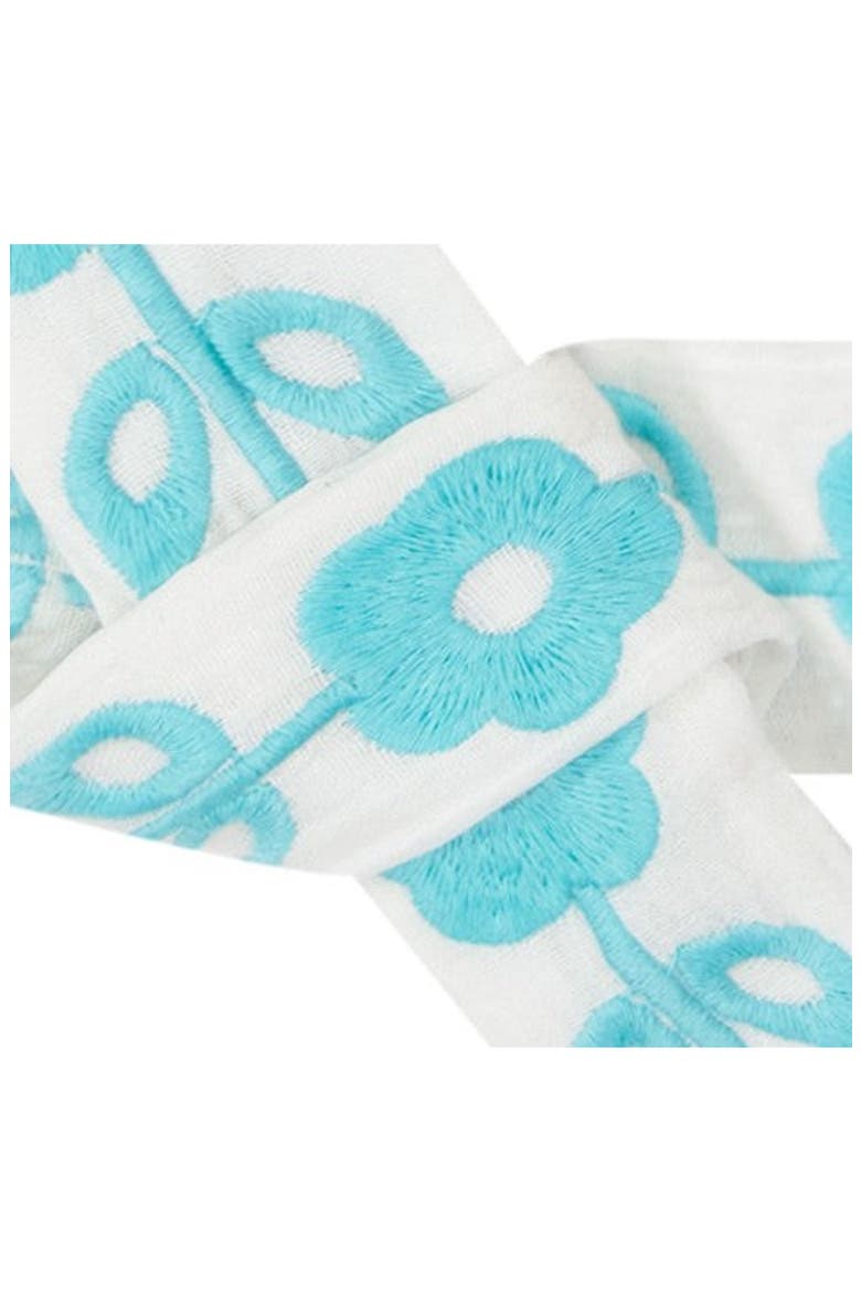 Embroidery Belt, Alternate, color, Aqua