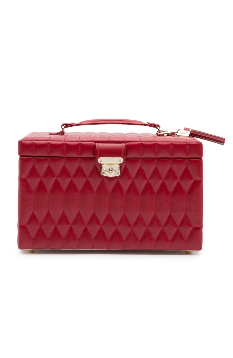 WOLF Caroline Large Jewelry Case, Main, color, 