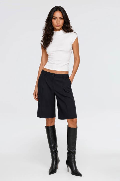 Vera Tencel Bermuda Shorts