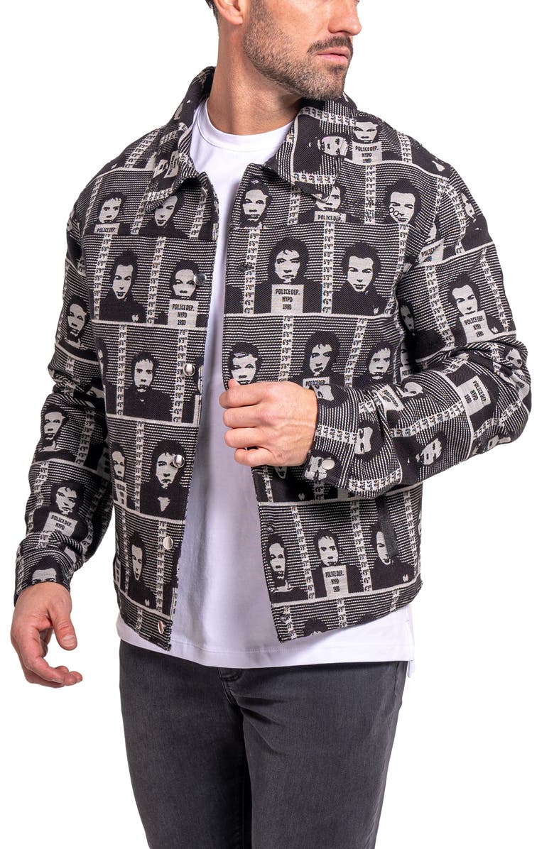 Maceoo Ascension 0004 Denim Jacket, Alternate, color, Grey