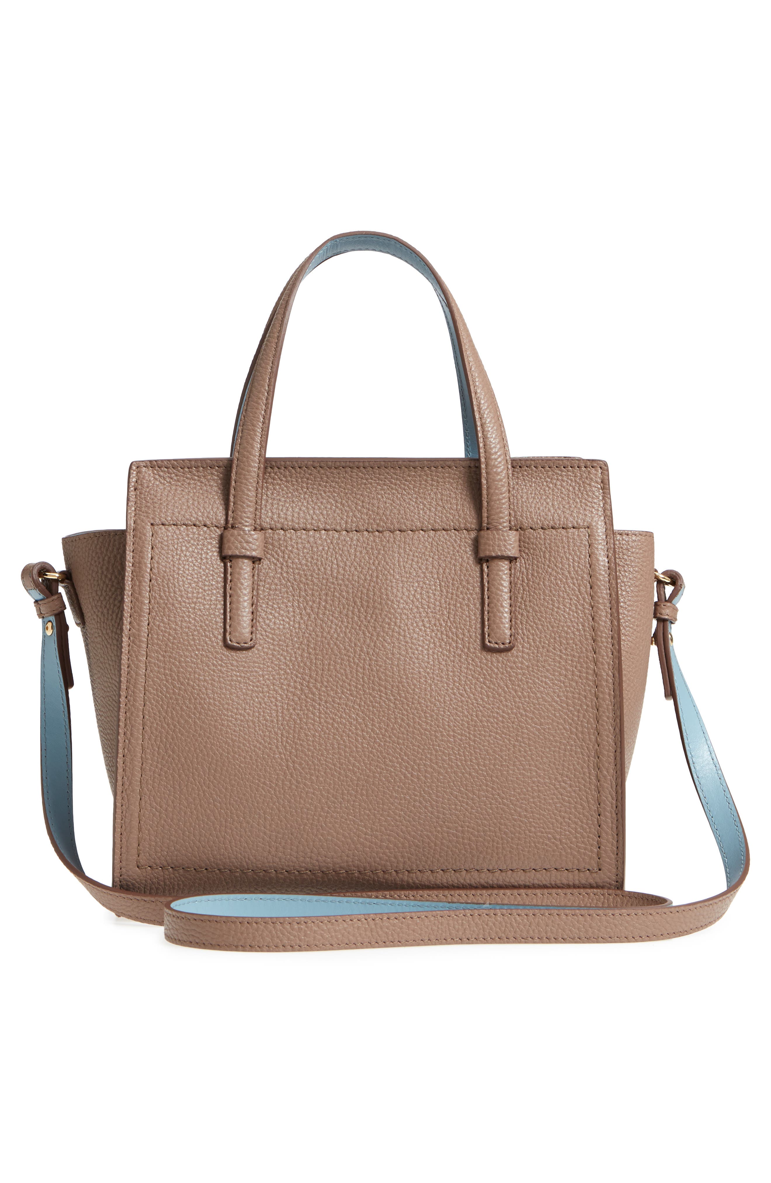 FERRAGAMO Salvatore Ferragamo Small Amy Leather Tote, Alternate, color, 