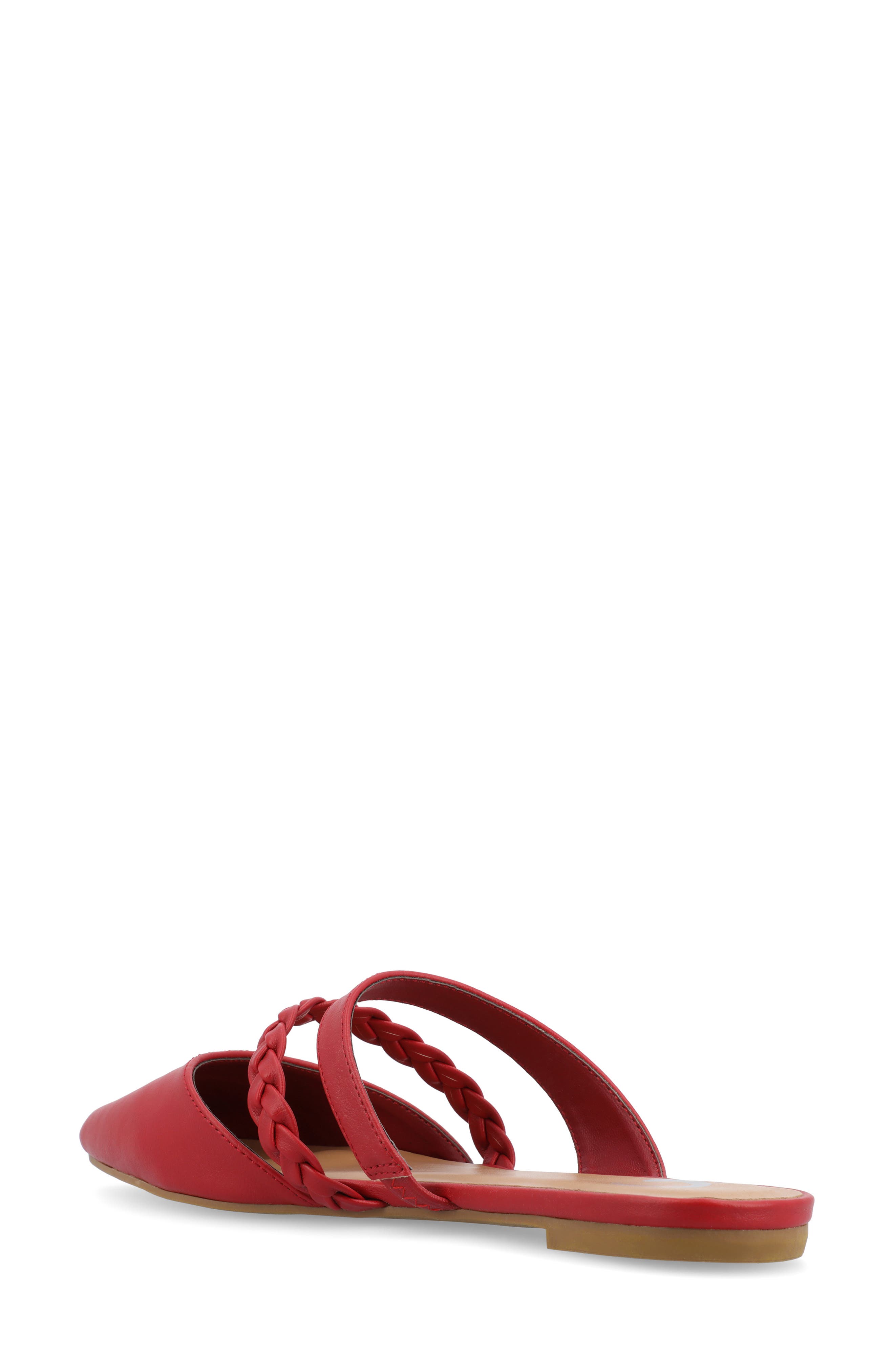 Olivea Mule - Narrow Width, Alternate, color, RED