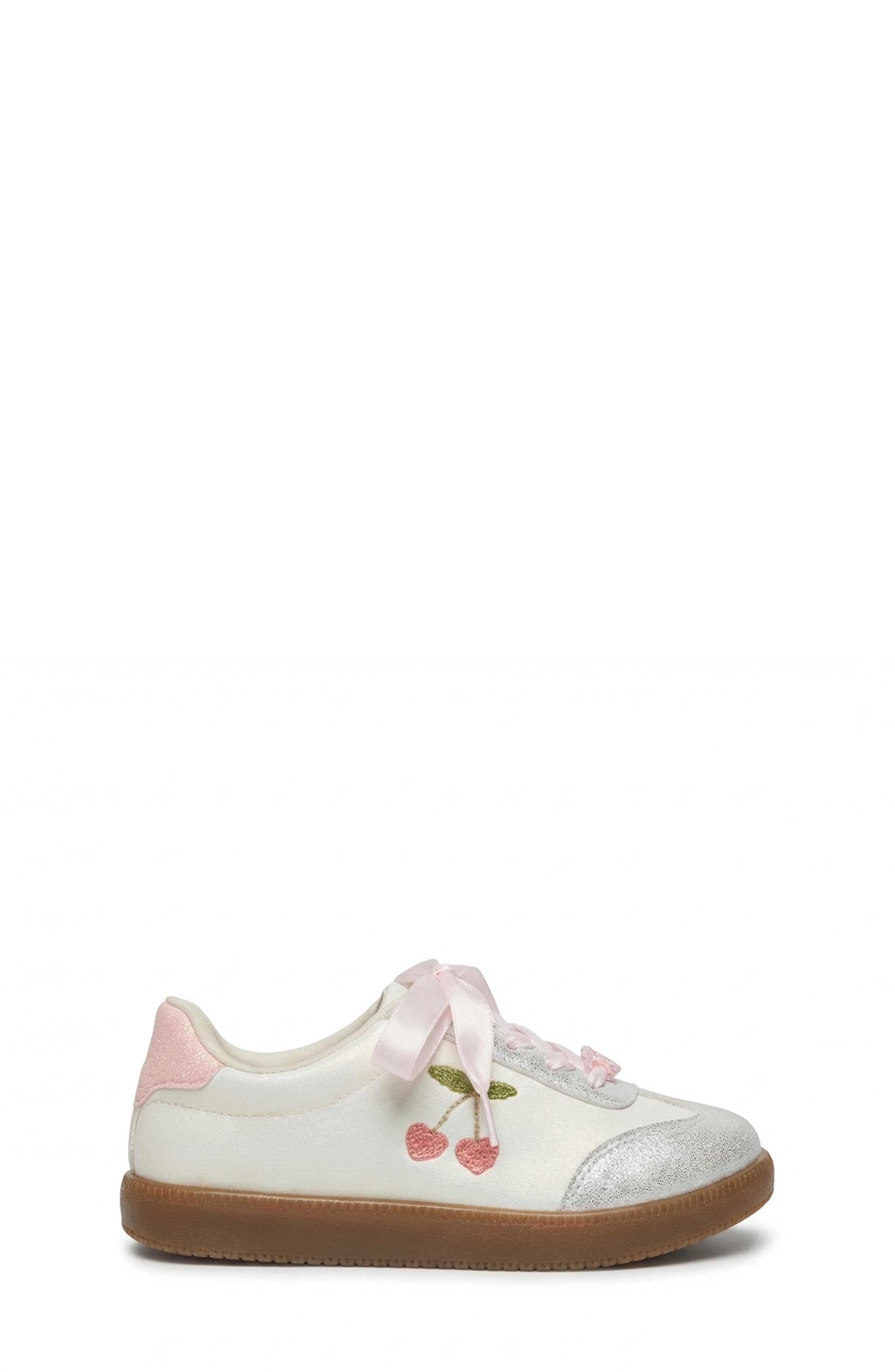 JELLYPOP <p>Kids' Wispina Sneaker </p>, Alternate, color, White / Silver