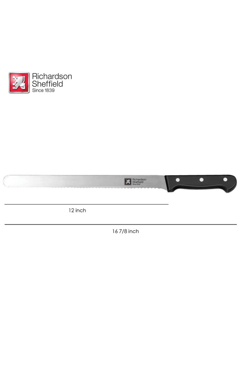 Universal 12-Inch Genoise/Cake Knife, Alternate, color, Silver