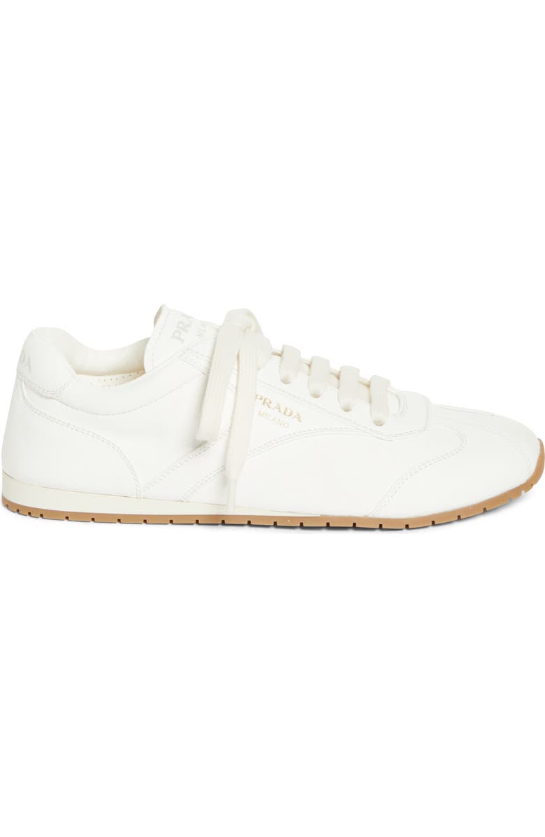 Prada Low Top Sneaker, Alternate, color, Avorio