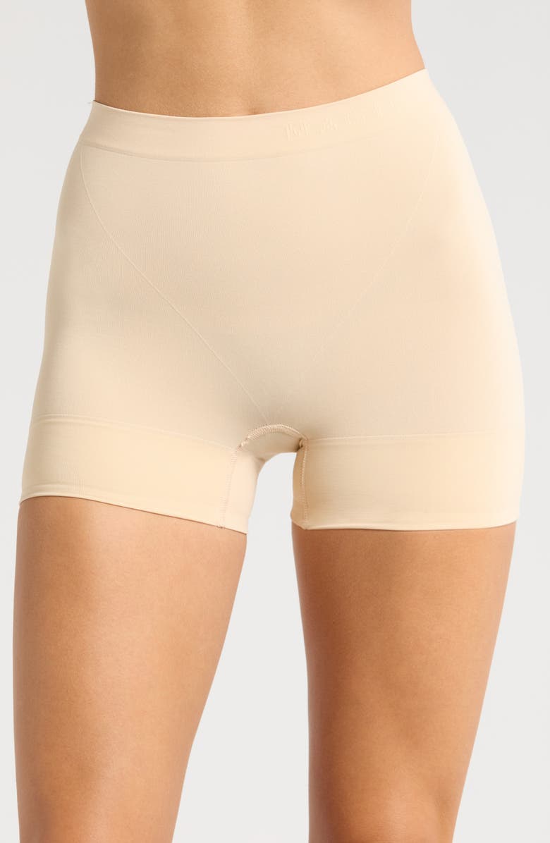 MAGIC Bodyfashion Comfort Short Seamless Shaping Shorts, Main, color, Latte
