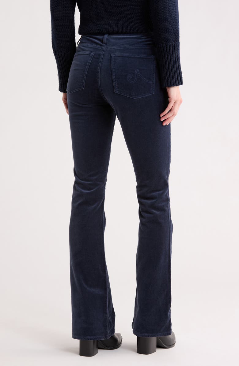 AG Farrah Velvet Bootcut Pants, Alternate, color, Blue Express