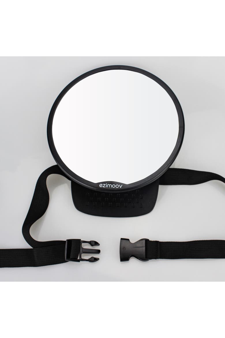 Ezi Mirror Round, Alternate, color, Black