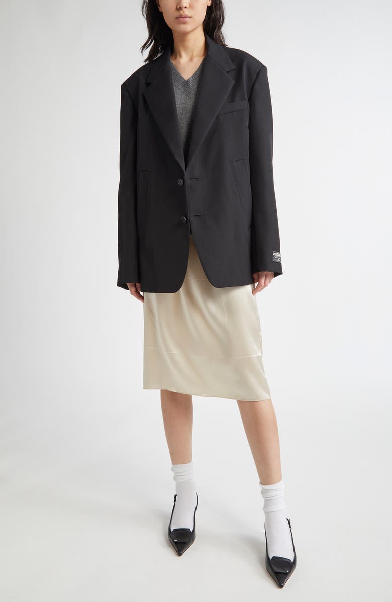 Commission Double Front V-Neck Sweater, Alternate, color, 