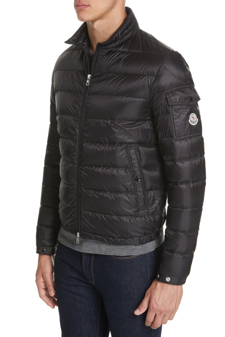 Lambot Zip Up Jacket, Main, color, BLACK