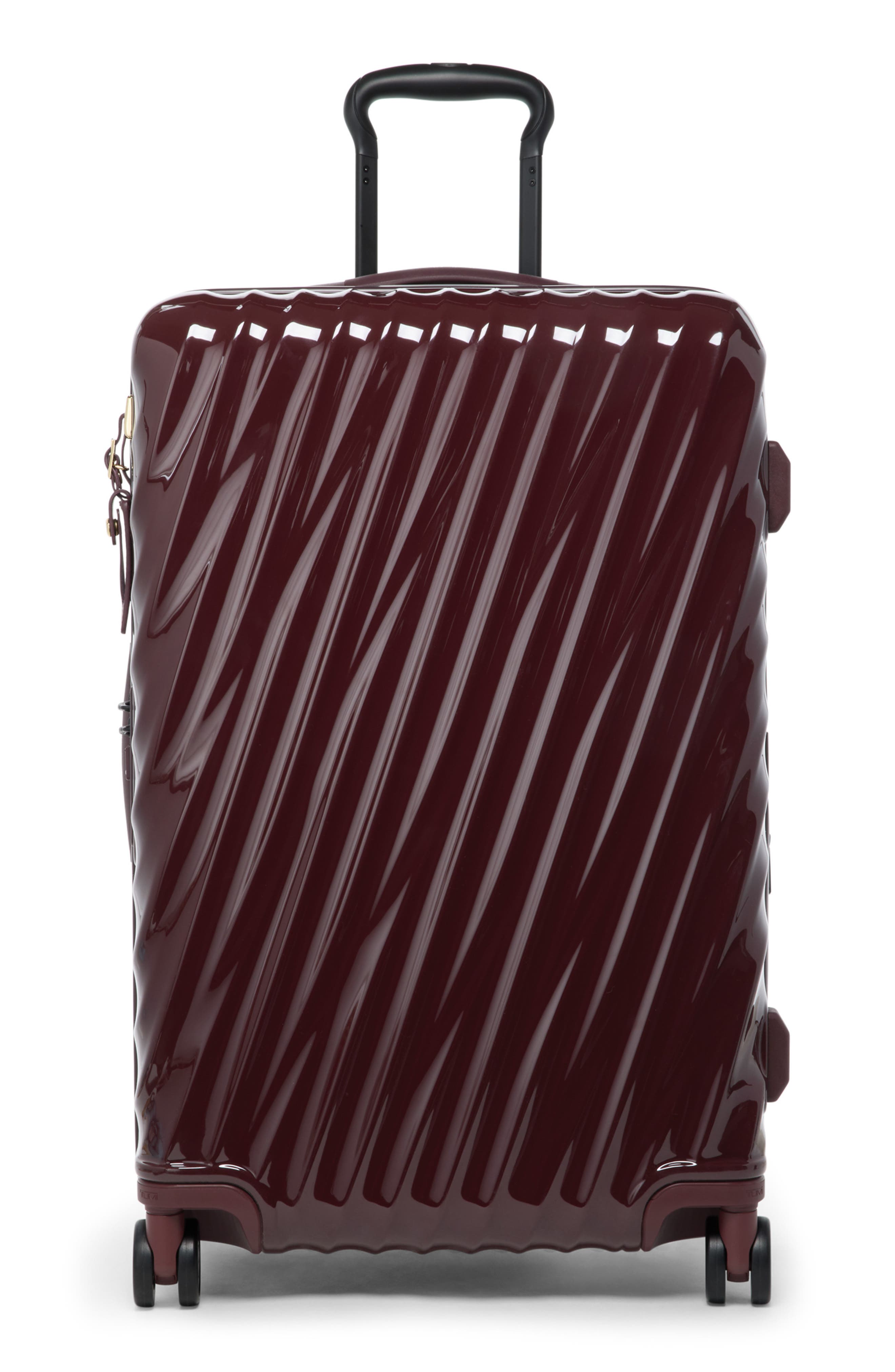 TUMI 19 Degree Medium Expandable Checked Hardside Spinner Suitcase