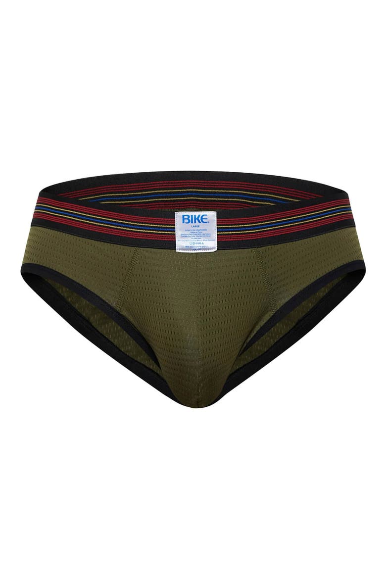 Mesh Briefs, Alternate, color, OLIVE