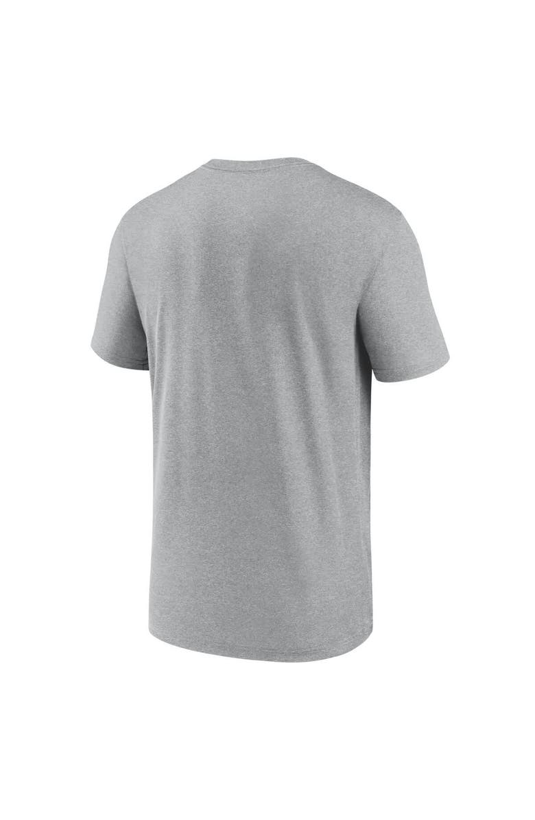 Nike Men's Nike Heather Gray Los Angeles Rams 2024 NFL Training Camp Legend Performance T-Shirt, Alternate, color,