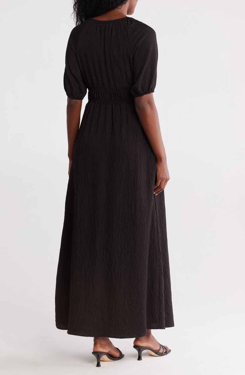 Ellen Tracy Short Sleeve Empire Waist Maxi Dress, Alternate, color,