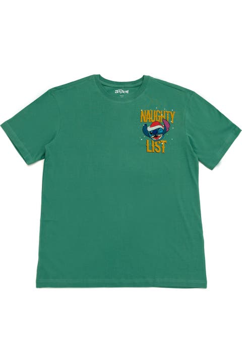 Lilo & Stitch Holiday Short Sleeve T-Shirt