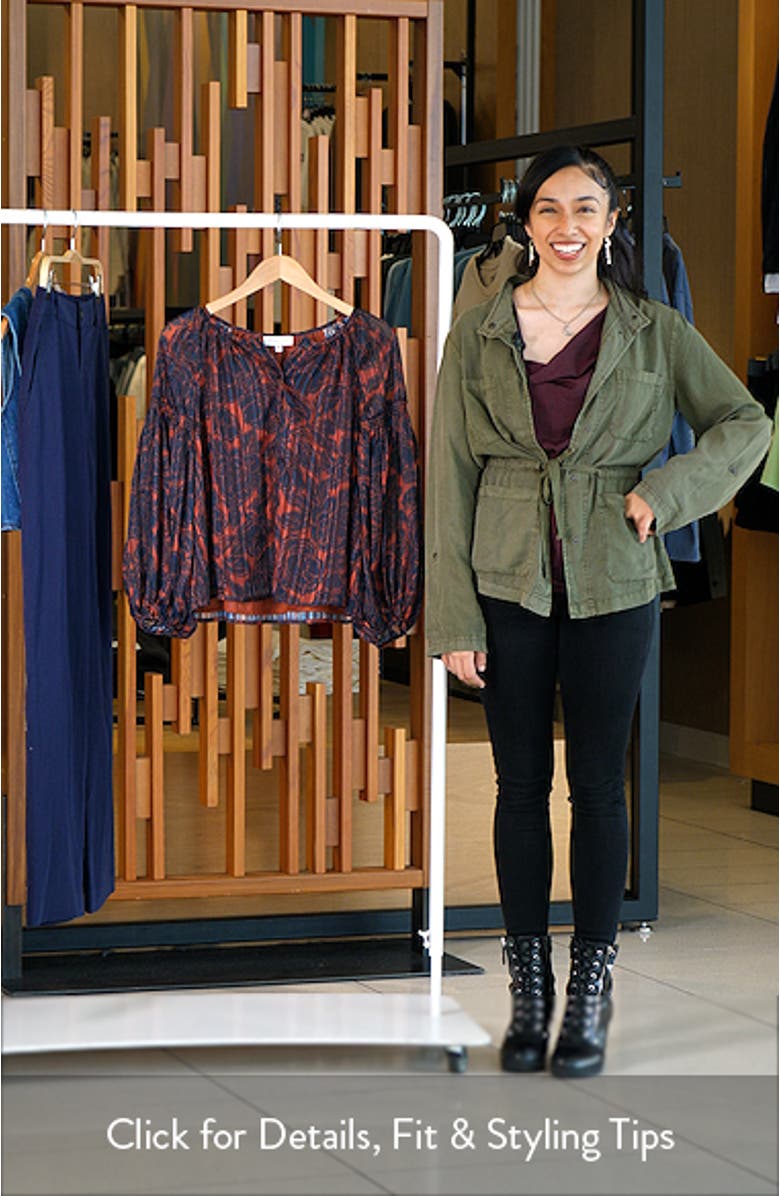 Stripe Button-Up Top, sales video thumbnail