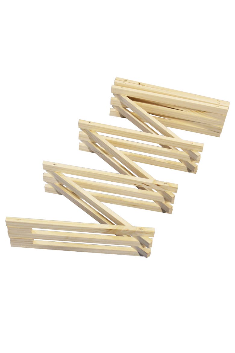 Horses Traditional Wood Corral Fencing Accessory Toy, Main, color, Off-White