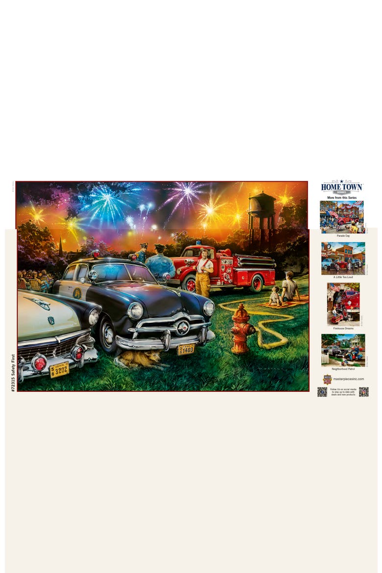 Safety First 1000 Piece Jigsaw Puzzle, Alternate, color, Multicolor