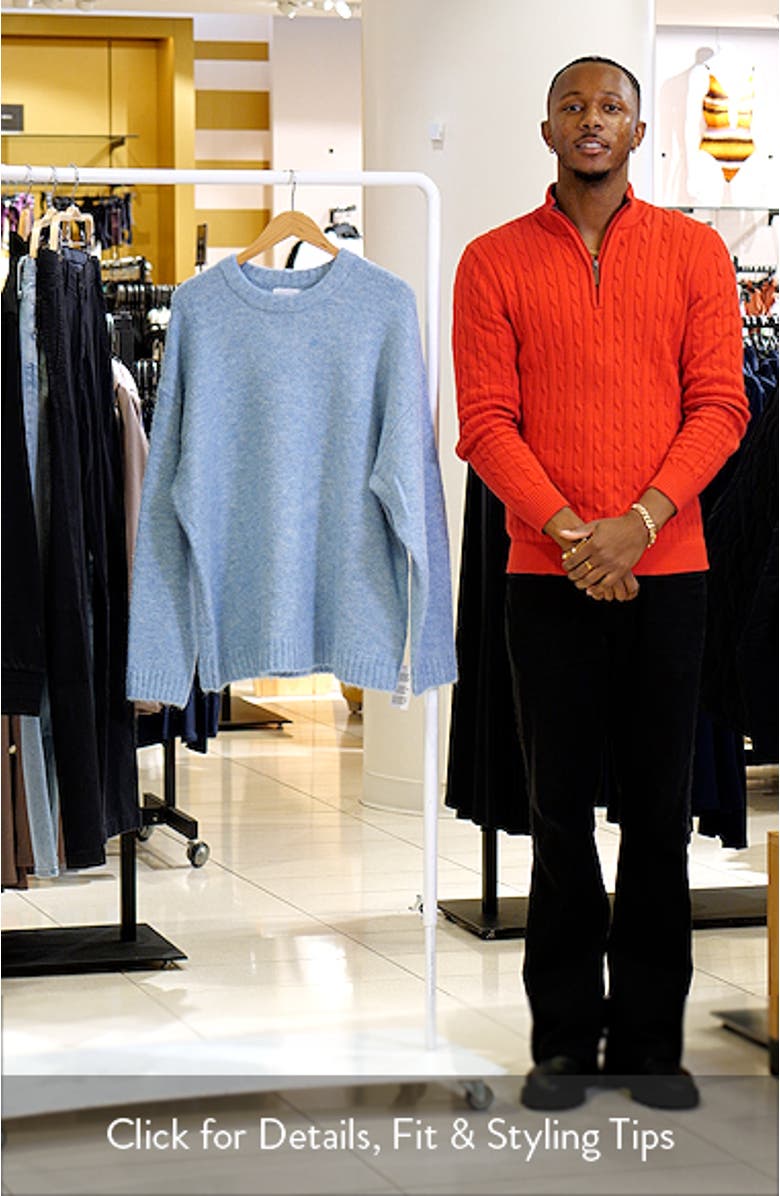 Relaxed Fit Sweater, sales video thumbnail