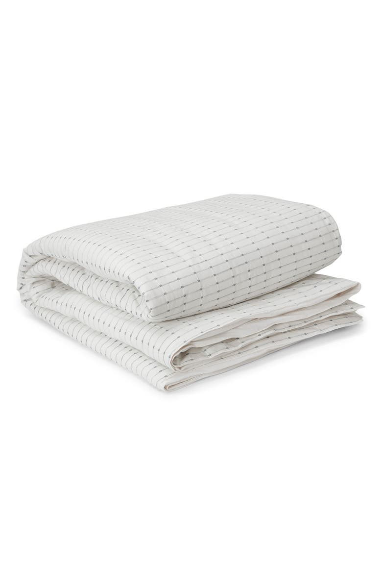 Casper Soft Grid Duvet Cover, Main, color,