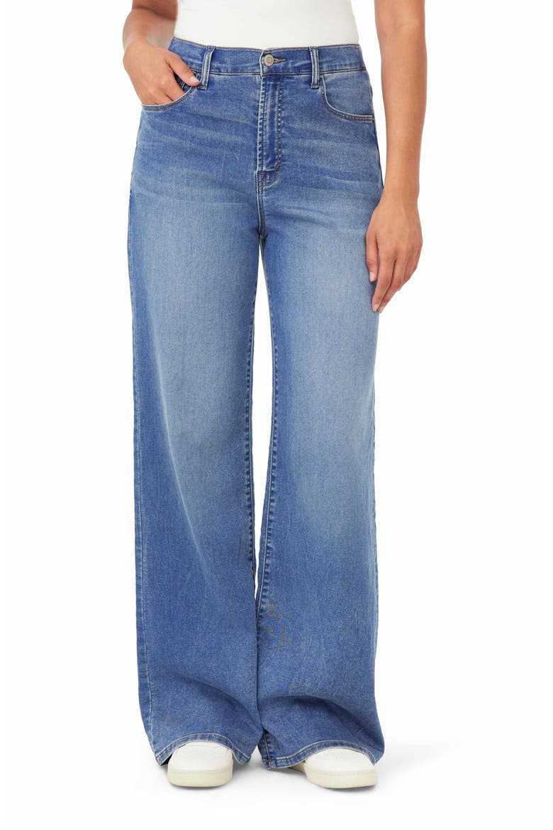 Carla High Rise Knit Wide Leg Pants, Main, color, PAXTON