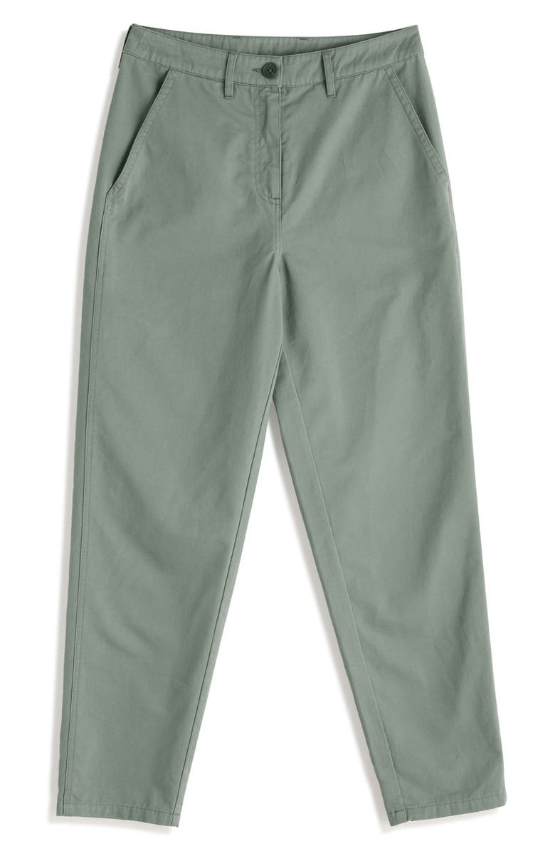 Seasalt Cornwall Mor Path Organic Cotton Ankle Straight Leg Pants, Alternate, color, Balsam