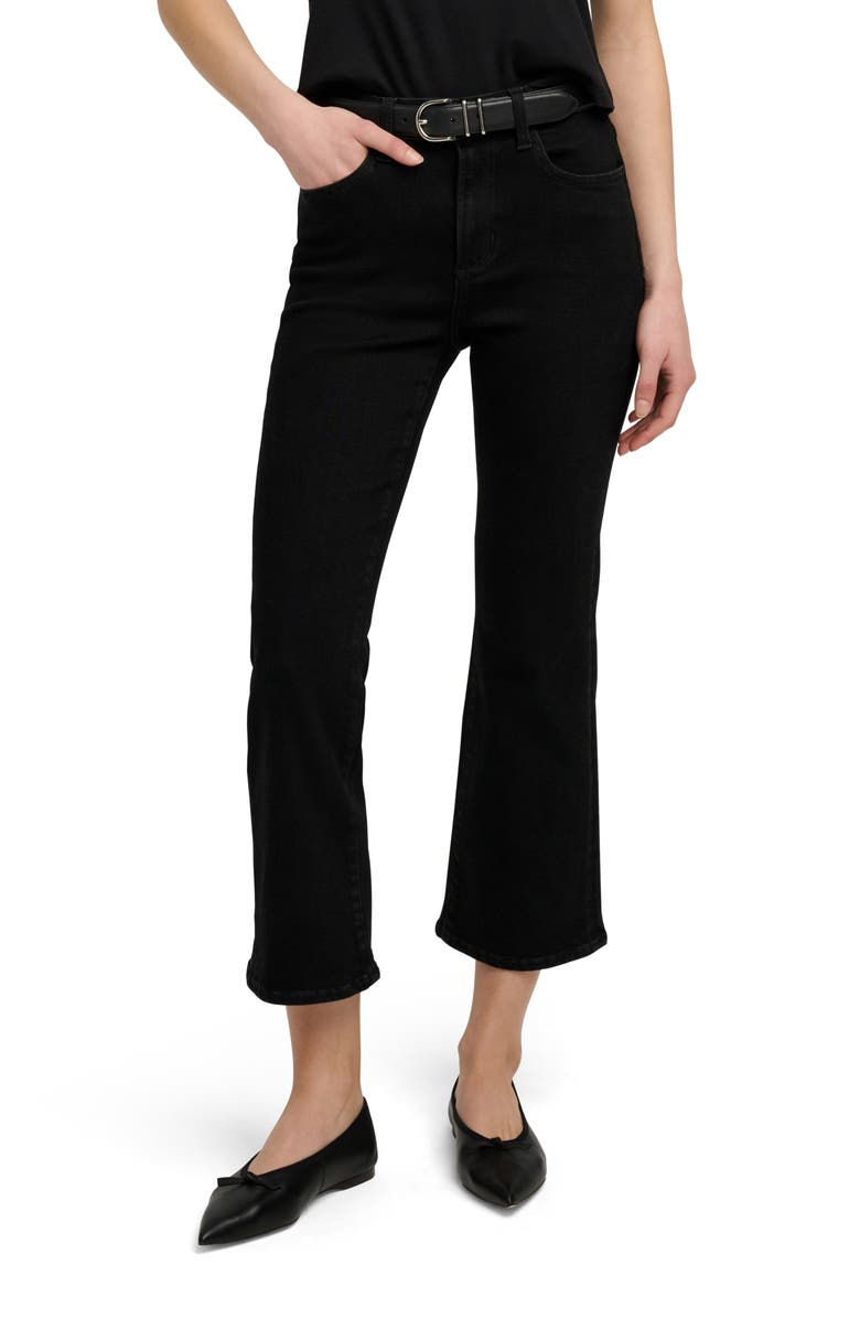 Favorite Daughter The Erin High Waist Crop Bootcut Jeans, Main, color, Mystic
