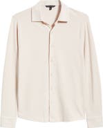 Robert Barakett Tyrek Jersey Button-Up Shirt