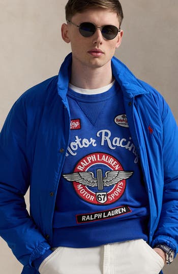 Vintage Fit Appliqué Sweatshirt