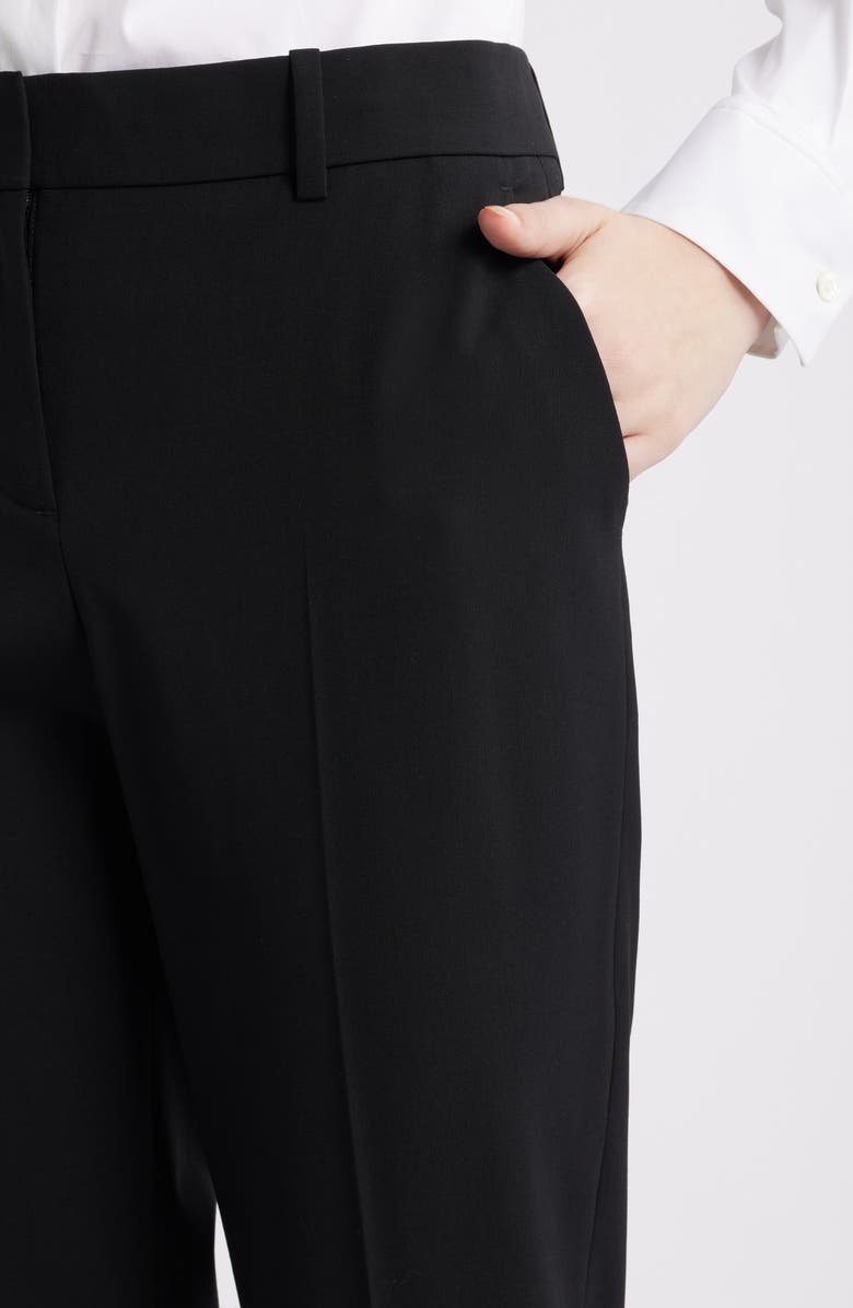 Theory Treeca 2 Crop Suit Pants, Alternate, color, Black
