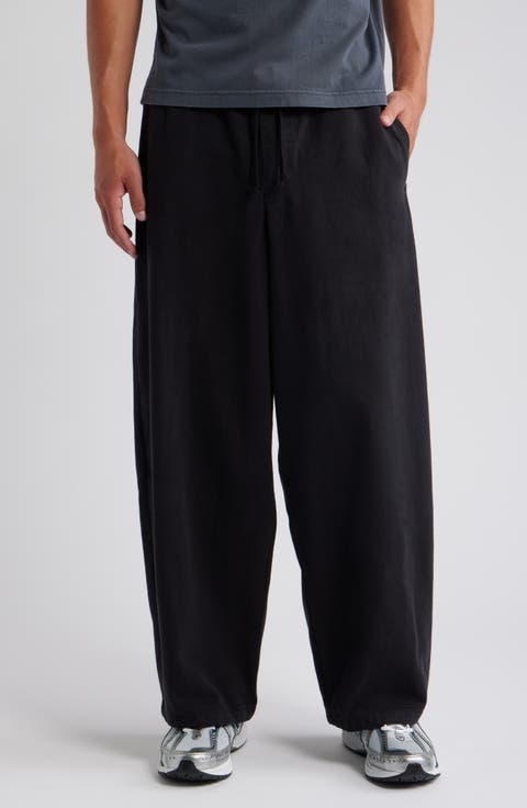 Cotton Twill Pull-On Pants