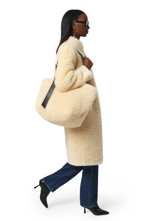 Apparis Esti Pluche™ Faux Fur Tote In Neutral