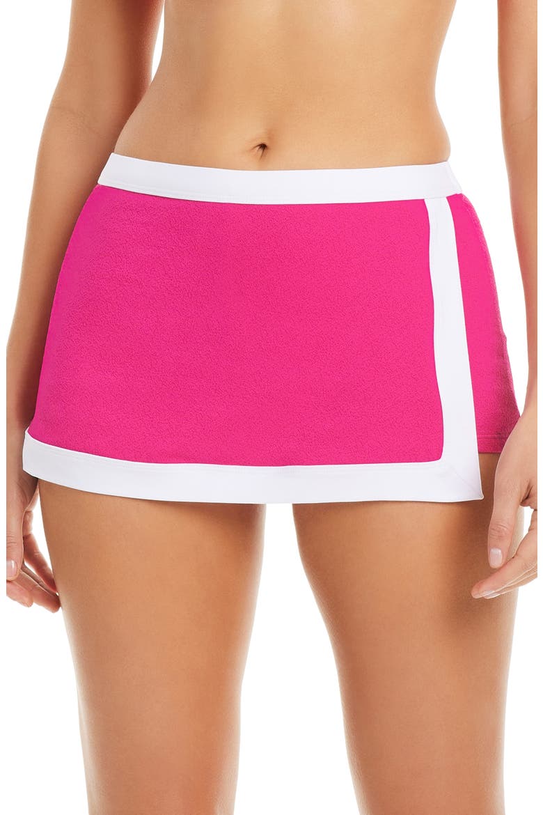 Skirted Bikini Bottoms, Main, color, PINK PUNCH