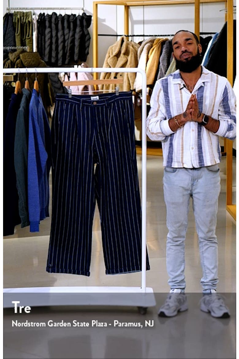 Railroad Stripe Pants (Men) | Nordstrom