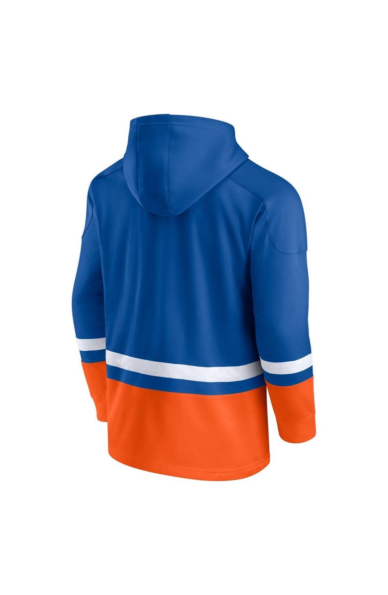 FANATICS Men's Fanatics Branded Royal New York Islanders Big & Tall First Battle Power Play Pullover Hoodie, Alternate, color,