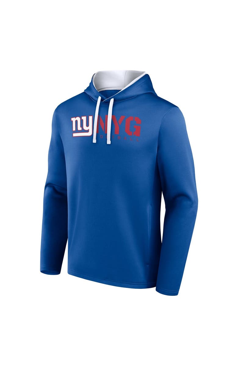 Logo Athletic Men's Logo Athletic Royal New York Giants Head Start Pullover Hoodie, Alternate, color, Royal