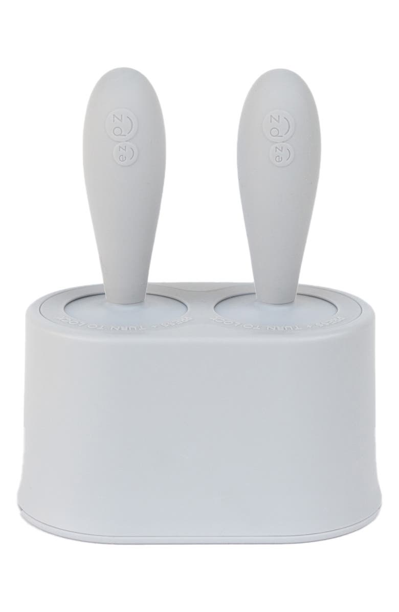 ezpz Tiny Pops Silicone Ice Pop Molds, Main, color, Pewter